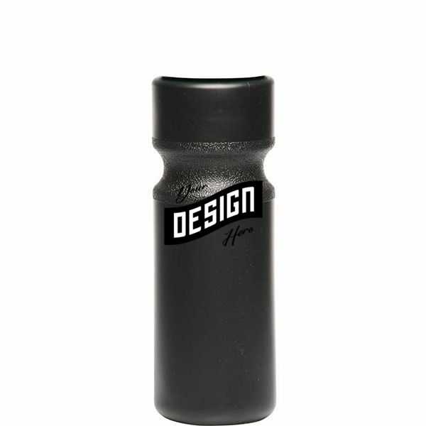 Larger Push Cap Plastic Water Bottle Sports Drinkware 28 Oz.