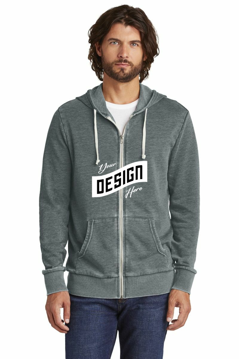  DISCONTINUED  Alternative Burnout Laid-Back Zip Hoodie