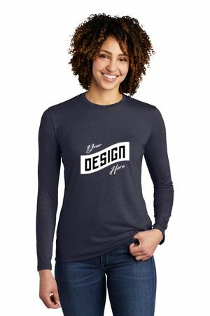 Allmade  ®   Women's Tri-Blend Long Sleeve Tee AL6008