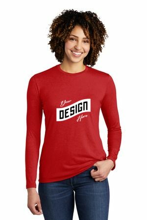 Allmade  ®   Women's Tri-Blend Long Sleeve Tee AL6008