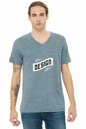 BELLA+CANVAS ®  Unisex Heather CVC V-Neck Tee BC3005CVC