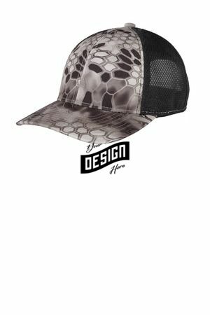 Port Authority  ®  Performance Camouflage Mesh Back Snapback Cap C892