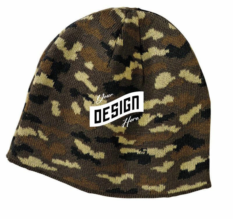 Port & Company ® Camo Beanie Cap