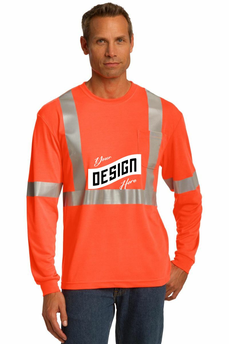 CornerStone ®  ANSI 107 Class 2 Long Sleeve Safety T-Shirt