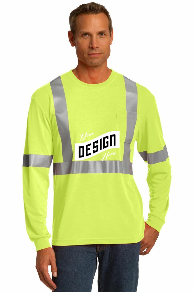 CornerStone ®  ANSI 107 Class 2 Long Sleeve Safety T-Shirt