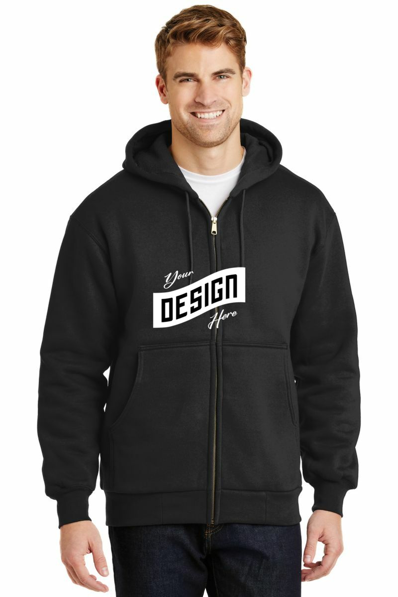 CornerStone ®  - Heavyweight Full-Zip Hooded Sweatshirt with Thermal Lining