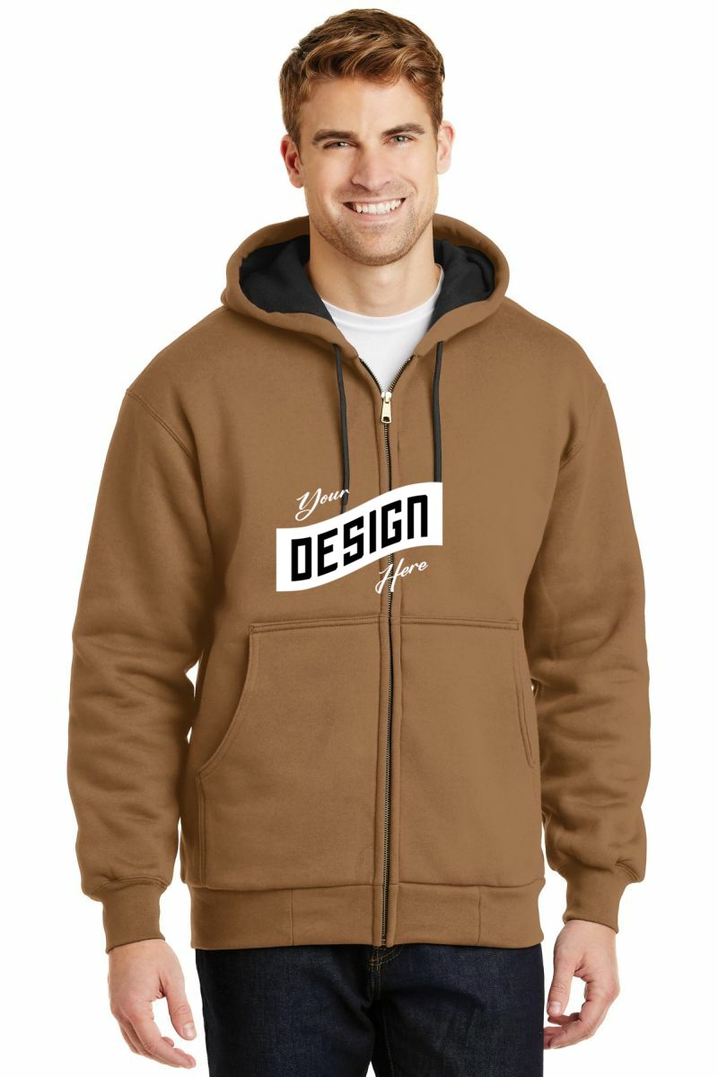 CornerStone ®  - Heavyweight Full-Zip Hooded Sweatshirt with Thermal Lining