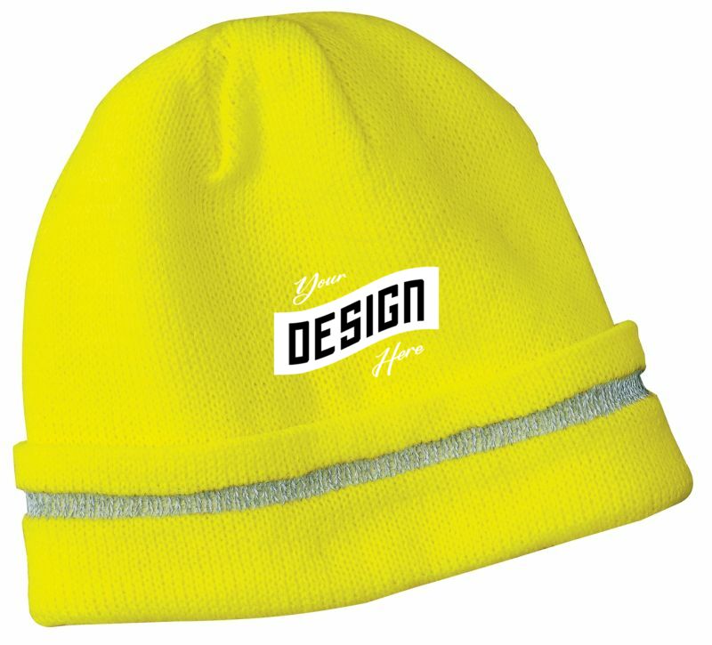 CornerStone ®  - Enhanced Visibility Beanie with Reflective Stripe