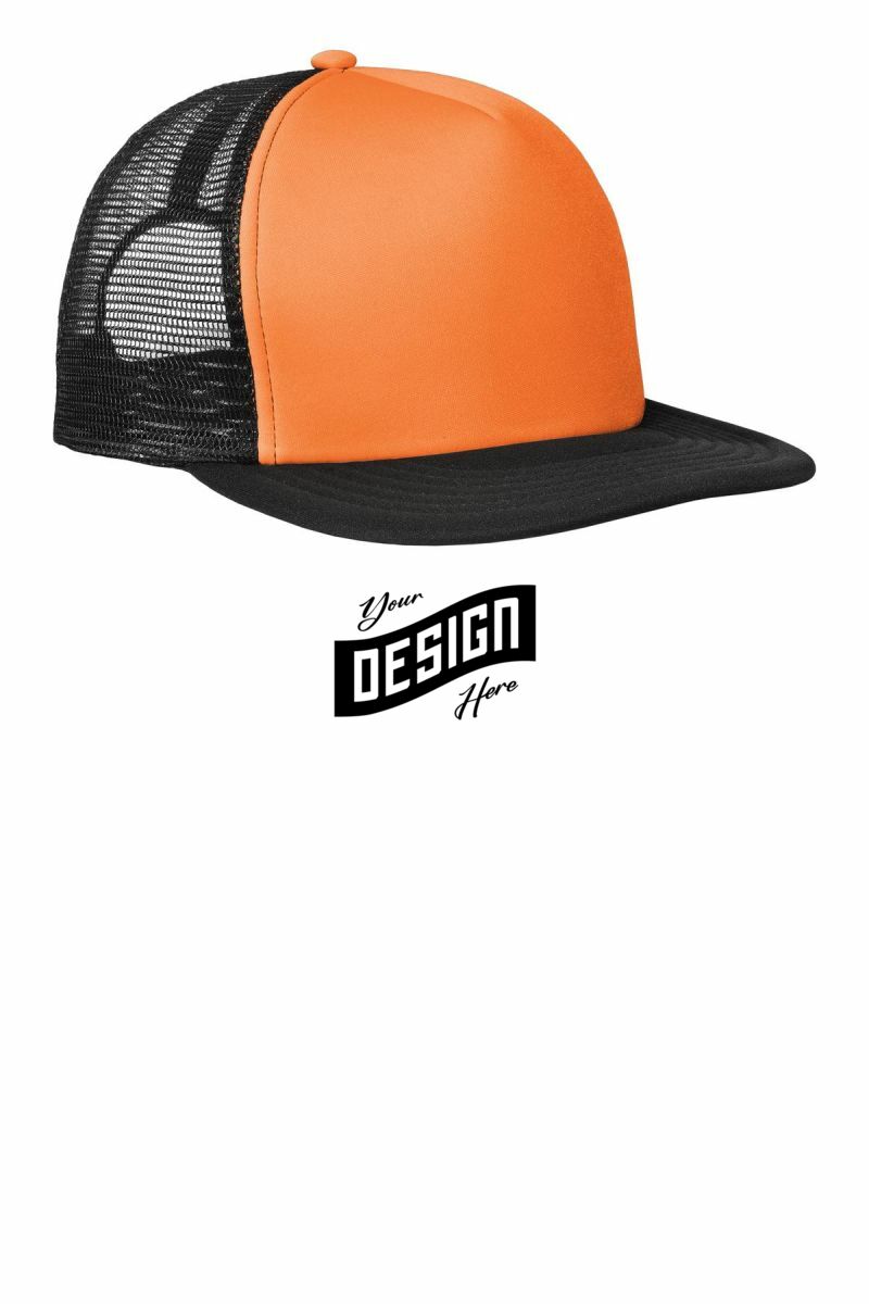 District ®  Flat Bill Snapback Trucker Cap