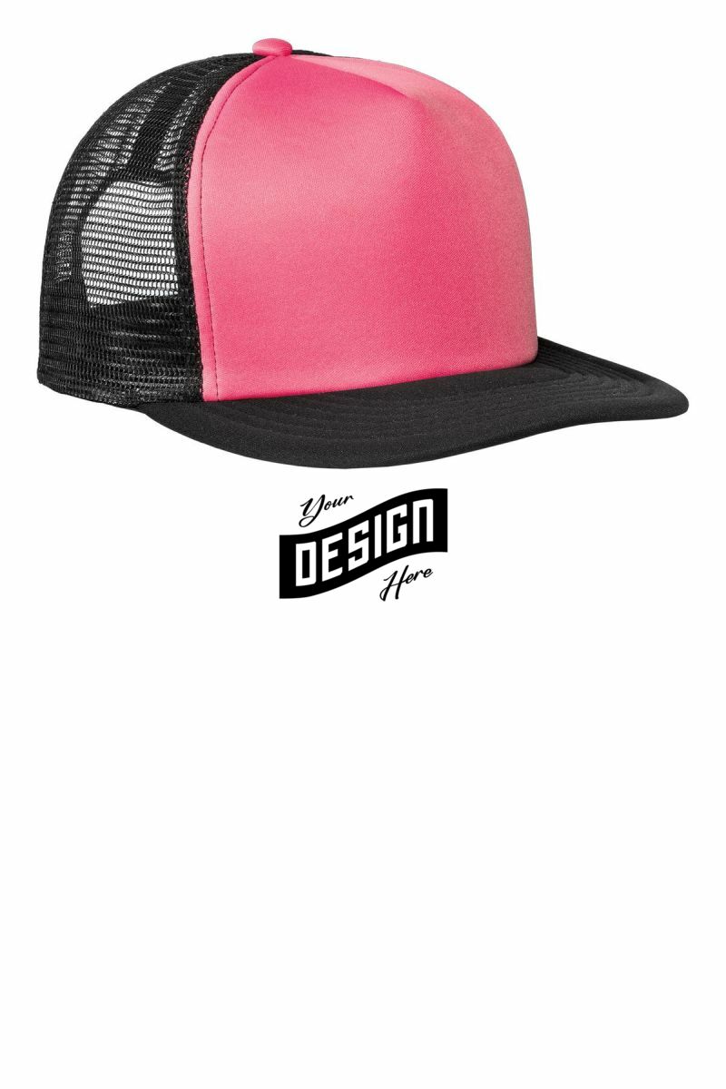 District ®  Flat Bill Snapback Trucker Cap