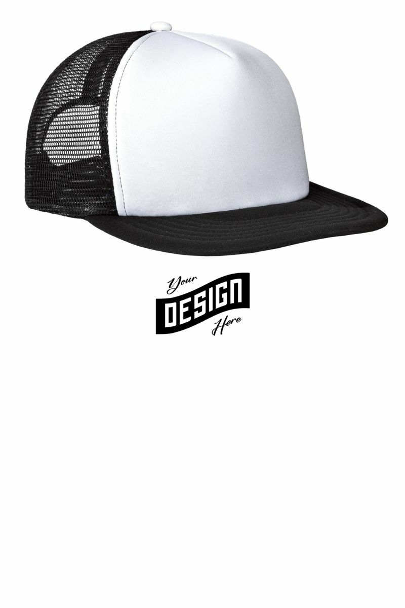 District ®  Flat Bill Snapback Trucker Cap