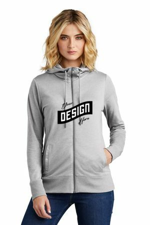 District ®  Women's Featherweight French Terry ™  Full-Zip Hoodie DT673