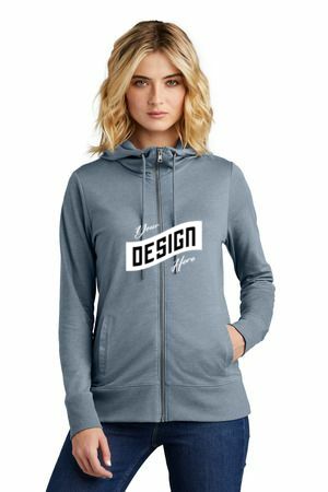 District ®  Women's Featherweight French Terry ™  Full-Zip Hoodie DT673