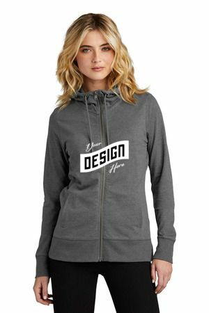 District ®  Women's Featherweight French Terry ™  Full-Zip Hoodie DT673