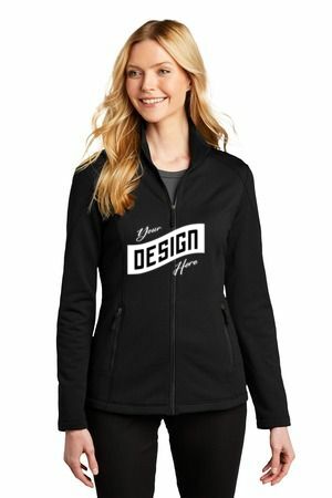 Port Authority  ®  Women's Grid Fleece Jacket