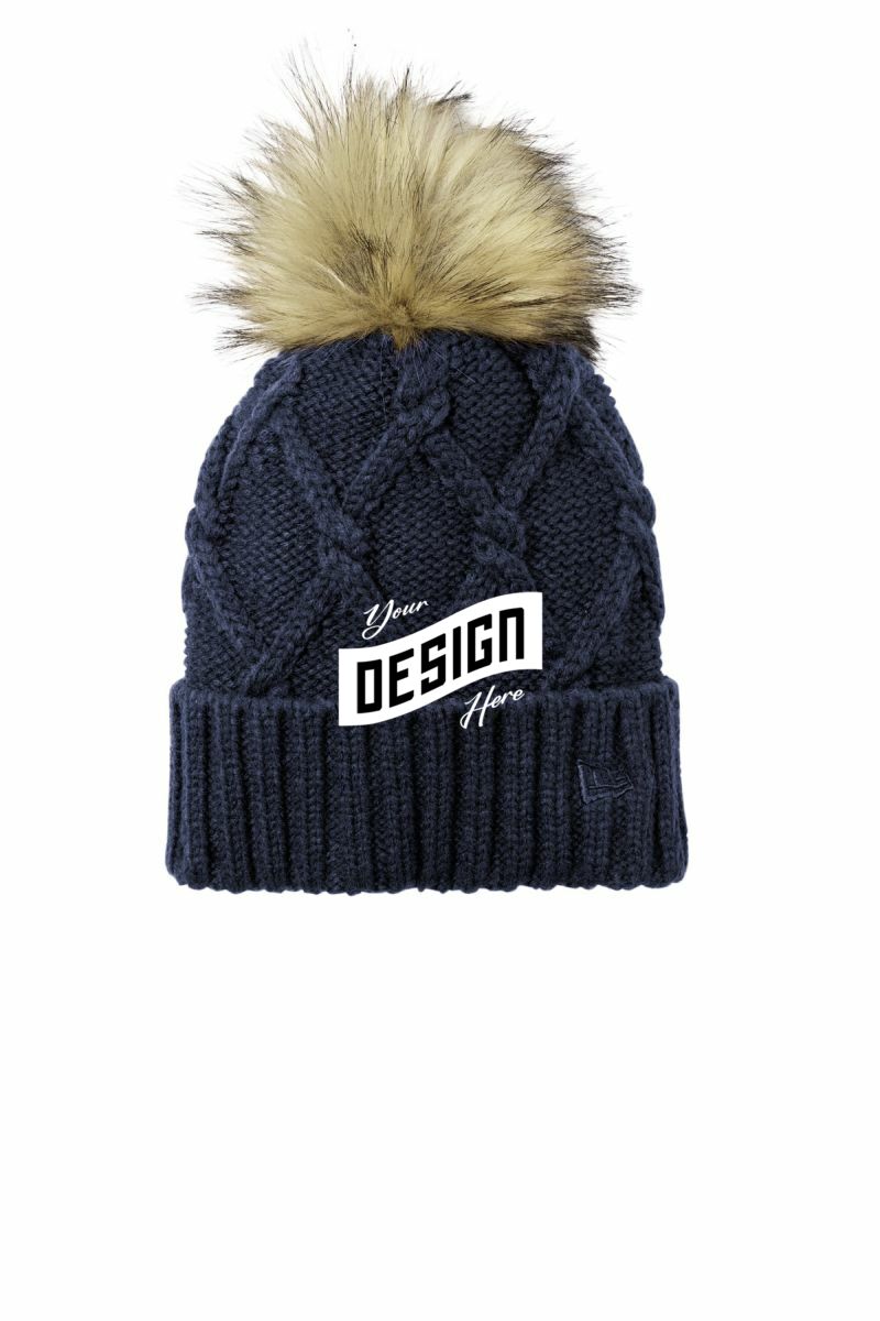 New Era ®  Faux Fur Pom Beanie NE911