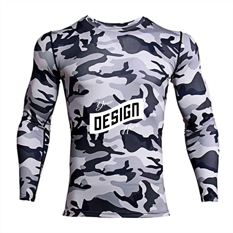 Unisex 180 GSM Poly Interlock Sublimation Long Sleeve T-Shirt