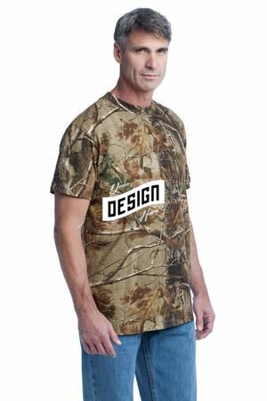 Russell Outdoors ™  - Realtree ®  Explorer 100% Cotton T-Shirt with Pocket