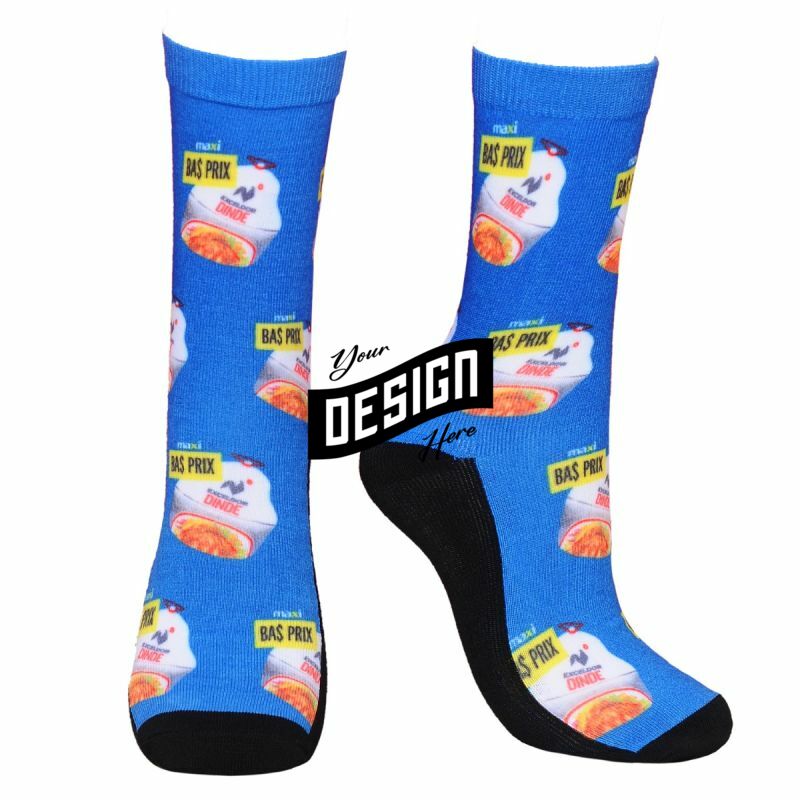 Crew 360 Digital Print Socks Sole With Cushion Loop