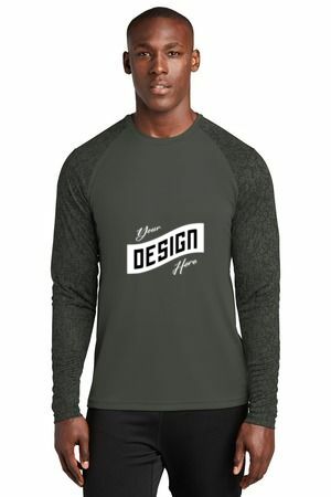 Sport-Tek  ®  Long Sleeve Digi Camo Tee