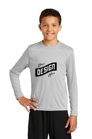 Sport-Tek ®  Youth Long Sleeve PosiCharge ®  Competitor™ Tee