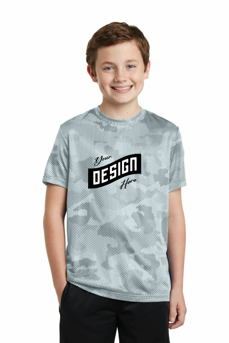 Sport-Tek ®  Youth CamoHex Tee