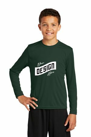 Sport-Tek ®  Youth Long Sleeve PosiCharge ®  Competitor™ Tee