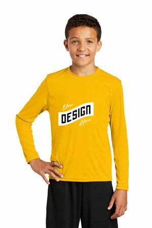 Sport-Tek ®  Youth Long Sleeve PosiCharge ®  Competitor™ Tee