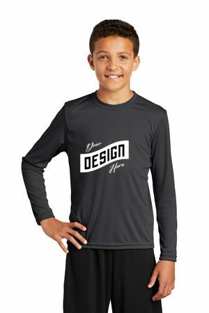 Sport-Tek ®  Youth Long Sleeve PosiCharge ®  Competitor™ Tee