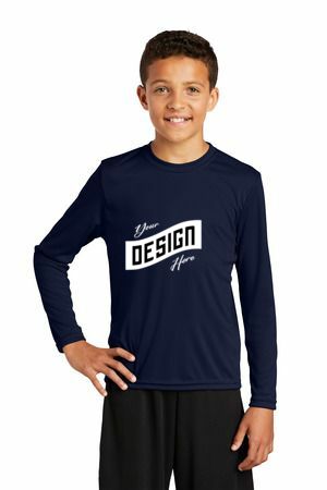 Sport-Tek ®  Youth Long Sleeve PosiCharge ®  Competitor™ Tee