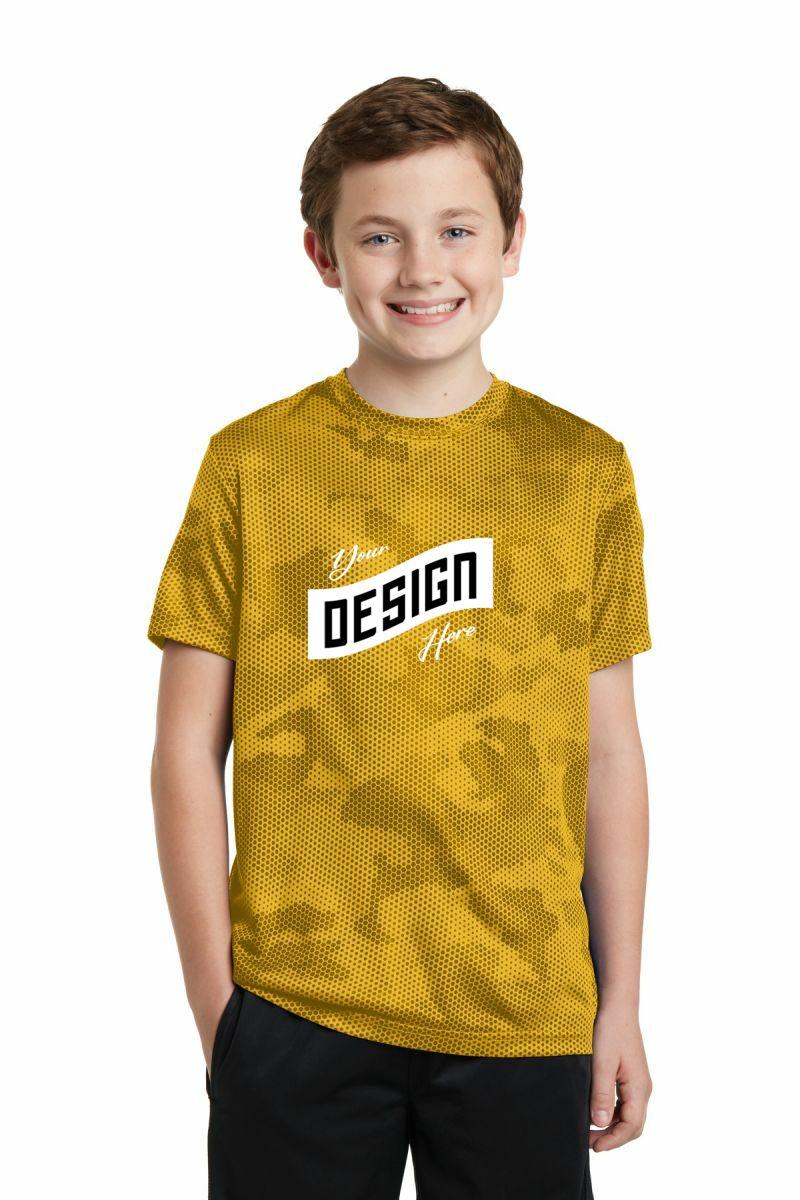 Sport-Tek ®  Youth CamoHex Tee