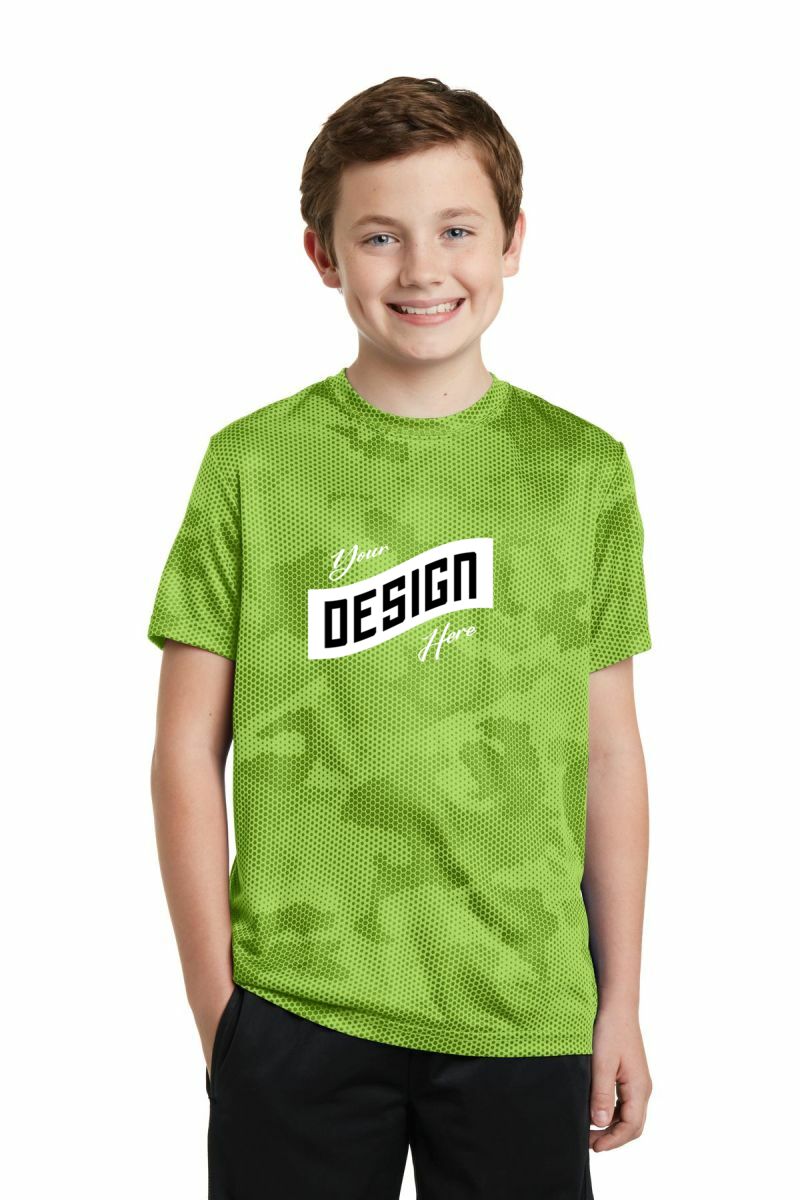 Sport-Tek ®  Youth CamoHex Tee