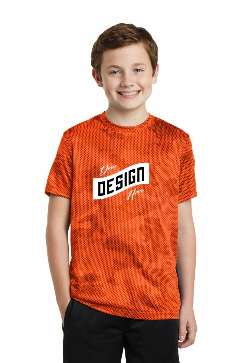 Sport-Tek ®  Youth CamoHex Tee